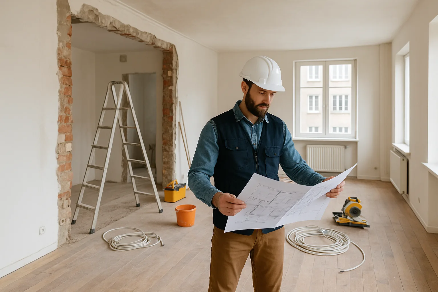 Chef de projet NEO DECO sur un chantier de rénovation à Paris